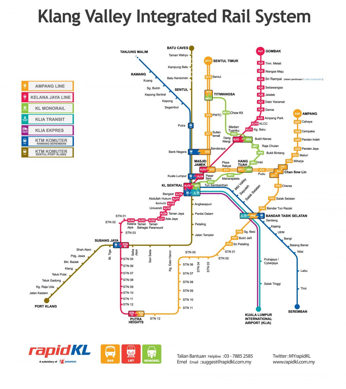 malaysia transport kort