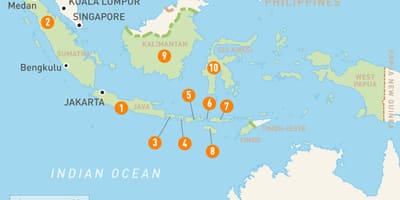 Kuala lumpur kvarter kort